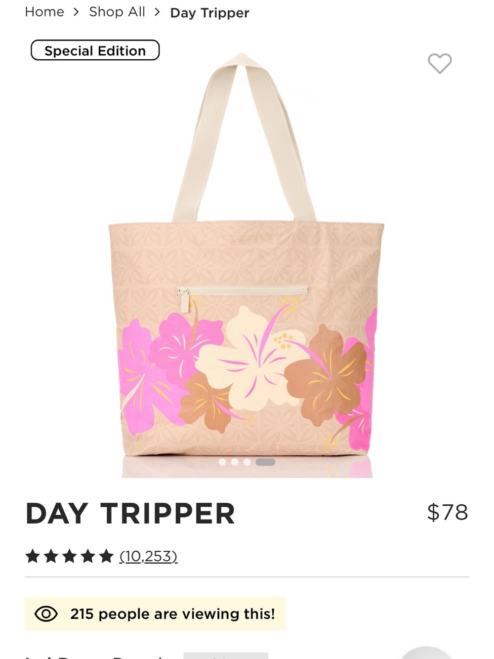 Aloha collection Lei day Daytripper Bag -SOLD OUT!! - Picture 4 of 4